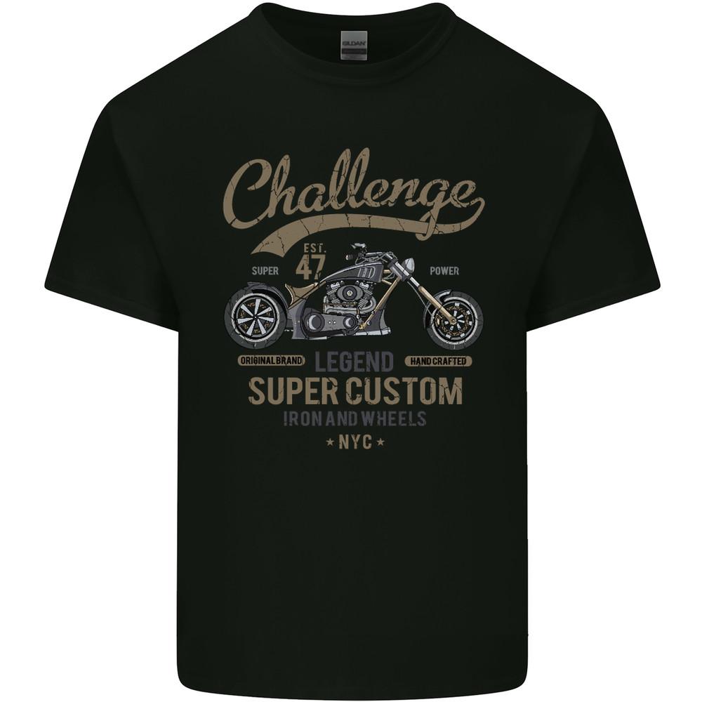 Challenge Legend Custom Chopper Motorbike Mens Light Cotton T-Shirt Unisex T-Shirt XXL