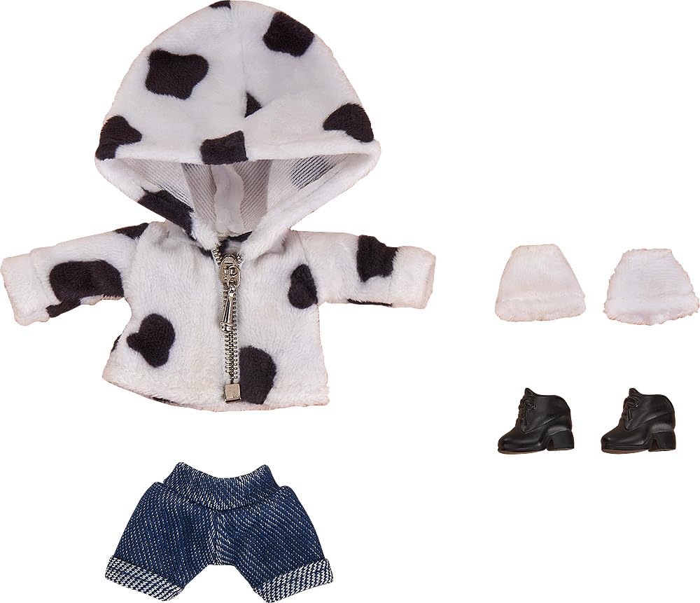 Good Smile Arts Shanghai Nendoroid Doll Outfit Set Animal Hoodie Milk Painted Complete Cloth Set
