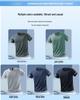 Men's Summer Ice Silk Quick-Dry Stretch Fitness T-Shirt - Breathable & Loose Fit for Running & Sports