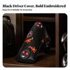 Golf Wood Head Cover Easy to Wipe Clean Sporting Goods Reinforced for Golfers