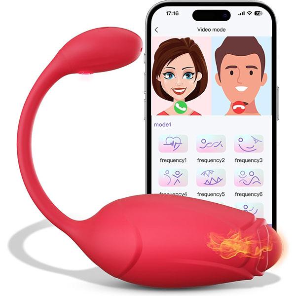 Приложение с дистанционным управлением Вибратор Носимая секс-игрушка G-spot Носимая вибратор, нагреваемые взрослые игрушки для женщин