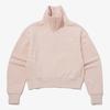 Noseupeiseu Nm5Mp56C Half-Zip Sweatshirt Pale_Pink