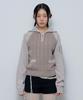FANCY CLUB Mini Pocket Knit Half Zip (Brown)_F24Zb053