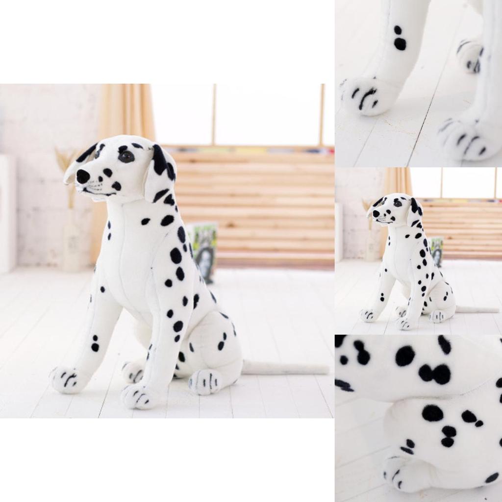 Realistyczny Pluszowy Pies Maskotka 50cm Stojący Pies Miękki i Przytulny Prezent dla Dzieci