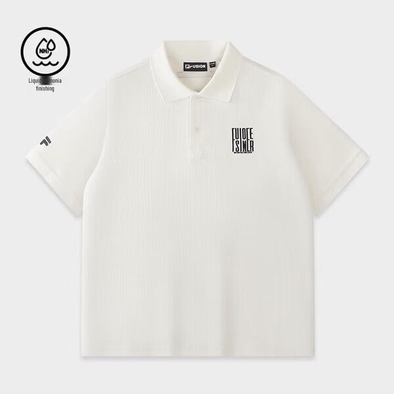 FILA FUSION Couple s Short Sleeve Polo Shirt M