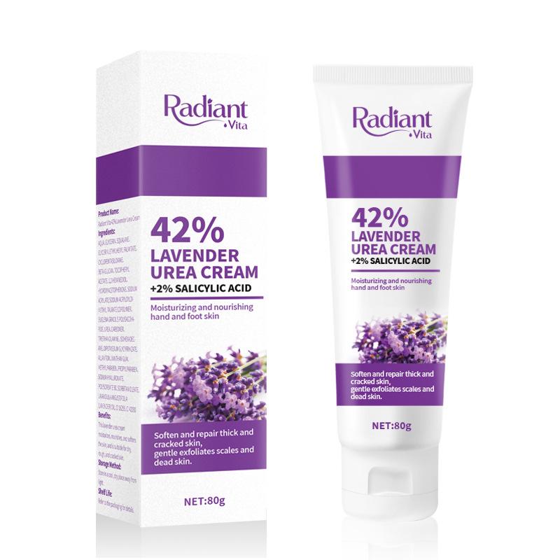 RadiantVita 42% Urea Cream for Cracked Skin, Moisturizing Hand & Foot Cream, Top-Selling TK Bestseller.