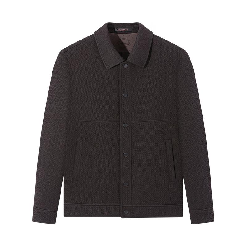 SEVEN Men's Modal Textured Lapel Casual Jacket