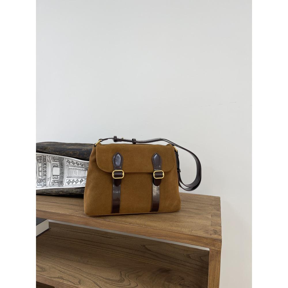 

Small Crowd Japanese Version Real Leather Sheepskin High-Grade Sense Envelope Bag And Fashion Ladylike Style Retro Women s Bag 29x8.5x21cm кофейный