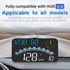 Mileage Measurement Head up Display Speed Warning Car Speed Projector  Suitable for All Vehicles
