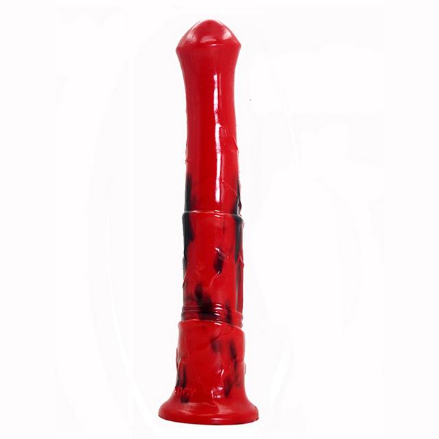 Ejaculation Horse Dildo With Suction Cup Spray Liquid Squirting Penis Silicone Multi Color Anal Sex Toys For Men Women