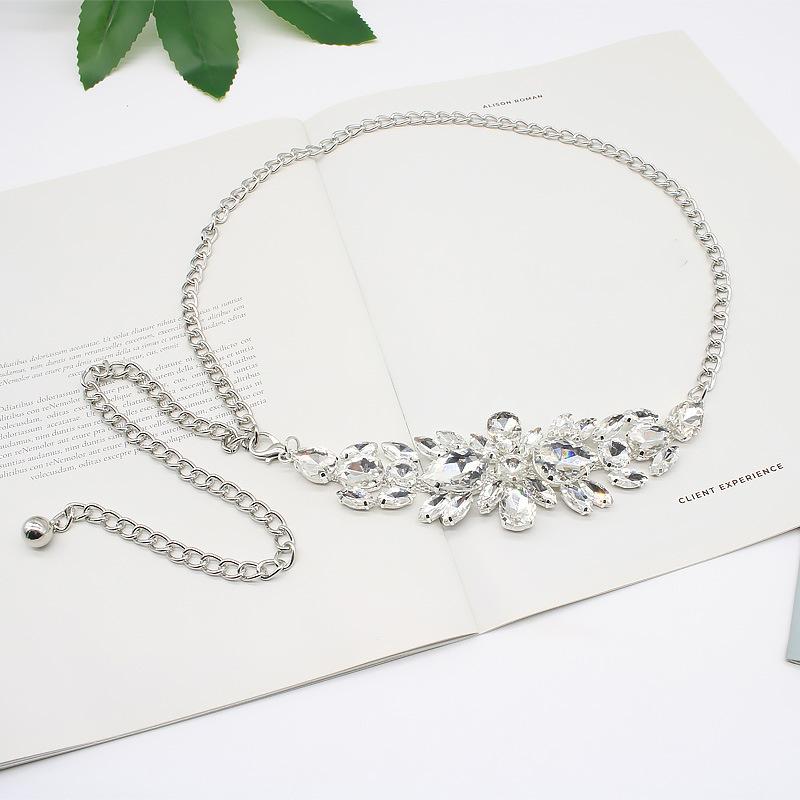 

Супер вспышка каплевидная цепочка на талию с цветком модный дизайн в стиле легкой роскоши цепочка для тела нишевое ожерелье ювелирное изделие женское с высоким чувством стиля