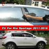 Car Window Door Pillar Posts Trim Cover For Kia Sportage 2011 2012 2013 2014 2015 2016 Stickers Exterior Auto Accessories Interior Mirrors 6
