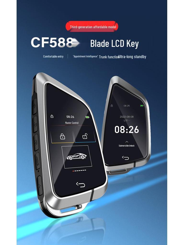 Universeller Autoschlüssel LCD-Display mit Keyless-Entry-Funktion