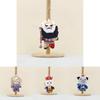 Adorable Cartoon Plush Toy Keychain Featuring Sun Wukong Tang Seng And Pigsy For Kids