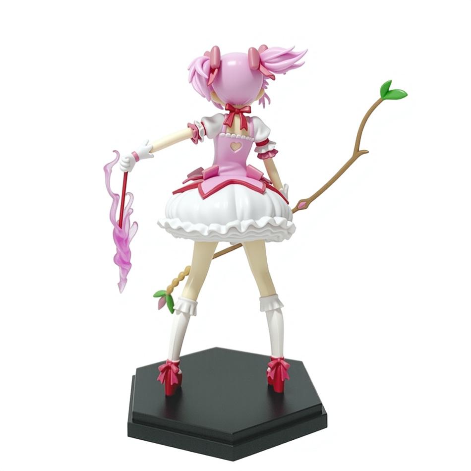 Kawaii Anime Kaname Madoka PVC Action Figure Statue Collectible Model Kids Toys Doll Gifts 17cm