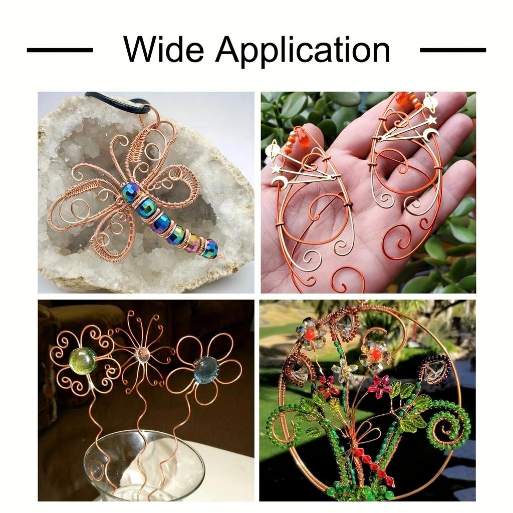 5M/1roll Good Quality Bonsai Wires Anodized Aluminum Bonsai Training Wire Garden Supplies