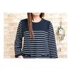 [K's Eye] Skin-friendly 100% cotton knit quilt pajamas, women's, winter, long sleeve, border, suitable for winter, nightwear, loungewear, loungewear,
