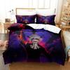 Comfortable Anime Print Duvet Cover Set With Duvet Cover And Pillowcases King Queen Twin Sizes For All Ages