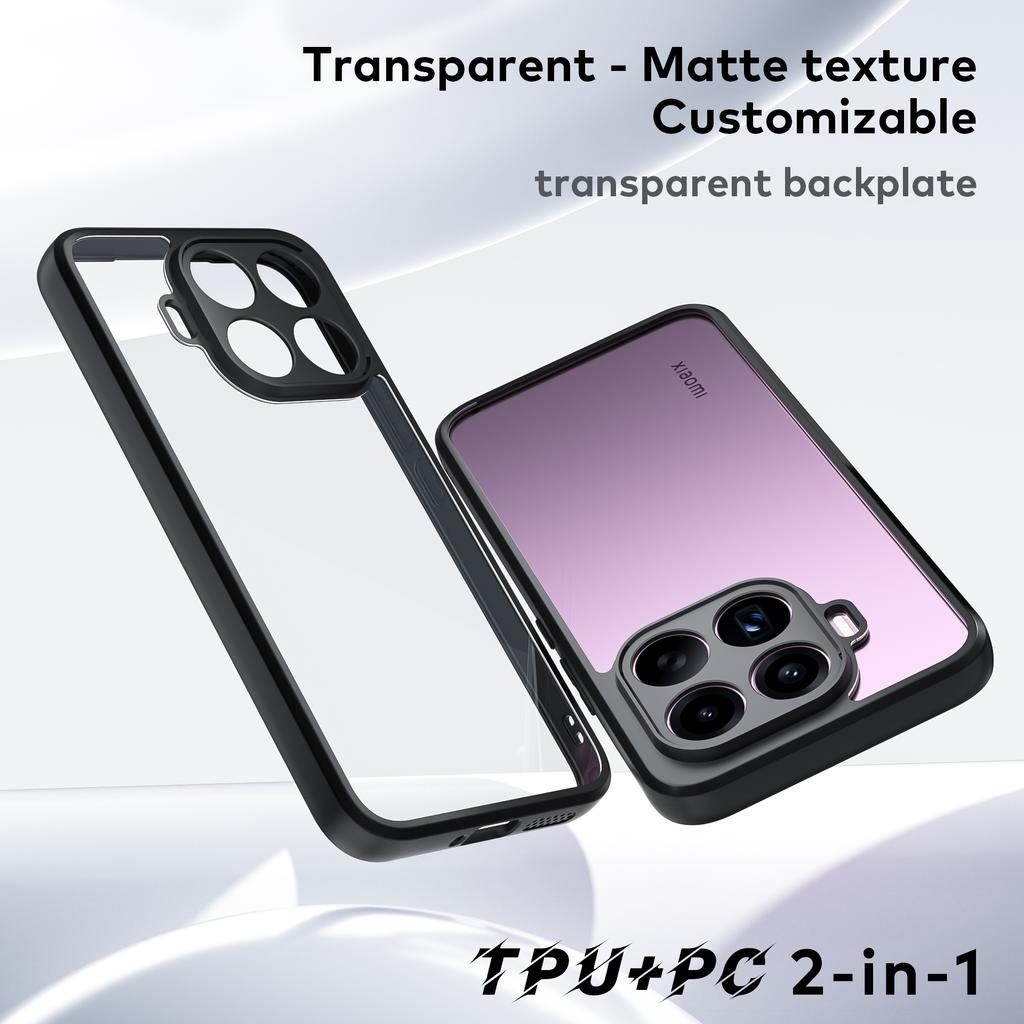 Case For Xiaomi 17T / 17T Pro Minimalist Transparent Magnetic Acrylic Skin-Friendly Drop-Resistant Cover For MI 17 T Pro Funda