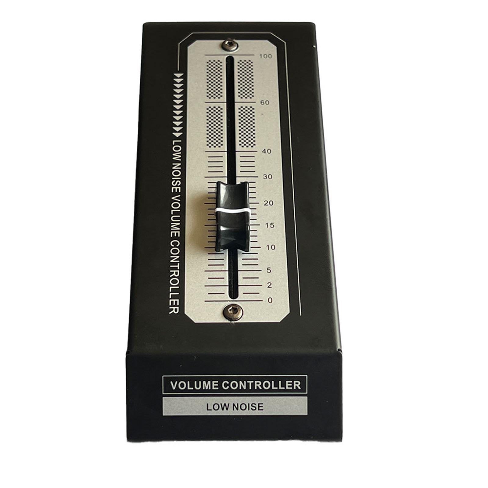 

Professional Sound Experience with Portable Volumes Control 6.5mm Interfaces,Metal Volumes Controller for Lasts Use 1