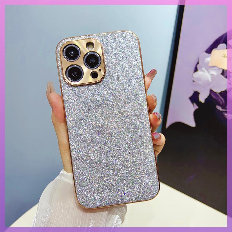 

Гальваническое покрытие с блестками подходит для чехлов для телефонов Apple 13, 14promax Звездный бриллиант Высококлассное ощущение, iPhone12 Защита от падений 11 iPhone 11 6.1 inch