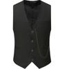 Nieuwe veelkleurige modieuze prom party vest heren formele retro vest mouwloze riem accessoires effen kleur zakelijke vest heren