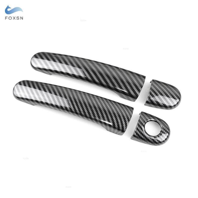 For VW Golf 4 Jetta Bora MK4 1999-2004 Rabbit A4 1J Passat B5 1997-2005 Polo Car Exterior Door Handle Covers Decor Accessories