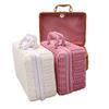 Portable Travel Toiletry Makeup Bag Woven Ratton Gift Box Cosmetic Organizer Large Capacity for Women Girls