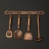 5Pcs Kitchen Dollhouse Miniature Spoon Shovel Cookware Tools DIY Accessories Kit