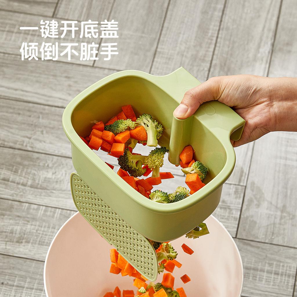 Sink Drain Basket Household Faucet Kitchen Press Separation Food Residue Garbage Filter Fruit Filter Basket