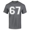 6 7 Six Seven Varsity Number T-shirt Funny Number Meme Shirt