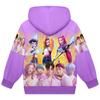 Girls Boys Hoodie Casual School Outdoor Sweatshirts For 2-12 Years Kids