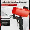 Handheld Small Pneumatic Sandblasting Gun, Portable Pneumatic Sandblasting Gun Pneumatic Tool Accessories