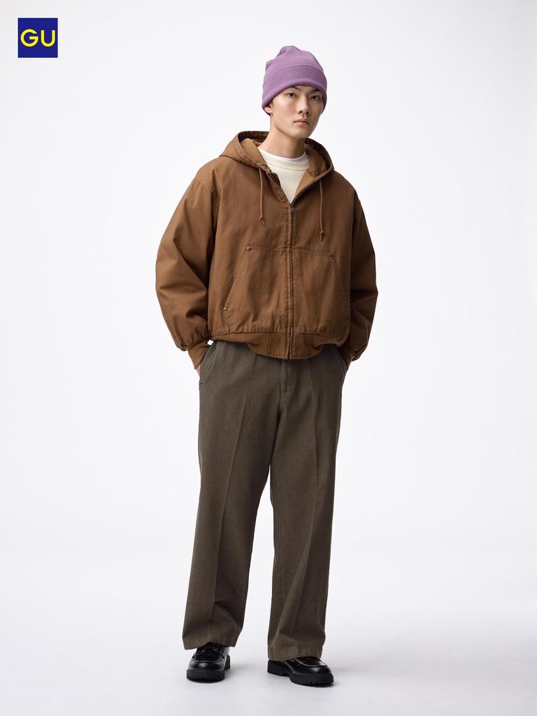 Uniqlo Gu Twile Wide Straight Pants