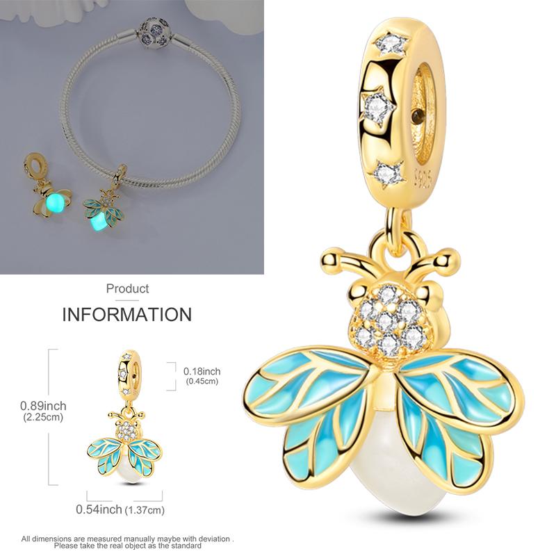 Neuer 925er Silber Kaktus Kleeblatt Anhänger Frühlingsgrüne Serie Perlenanhänger Für Original Perlenarmband DIY Schmuck