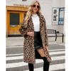 Fashion Casual Square Collar Long Coat Autumn and Winter