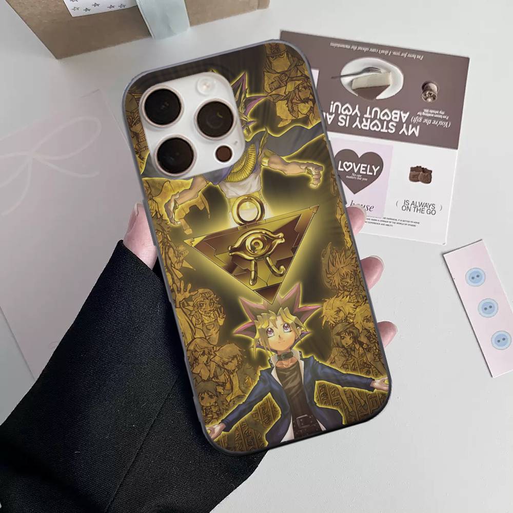 Anime Yu-Gi-Oh! Soft Corrugated Transparent Phone Case For IPhone 17 15 16 11 12 13 14 Pro Max Plus Pro