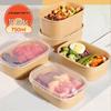 Disposable Kraft Paper Food Containers