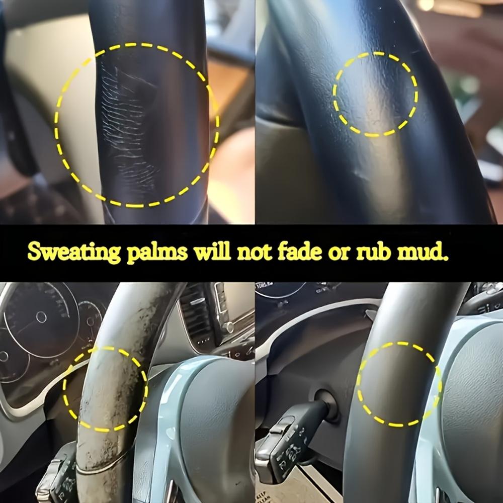 High-Efficiency Car Interior Renovation Paste: Car Accessories Repair and Care Kit, Black Tire Gloss Wax, Effective Scratch Repa