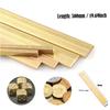 1Pcs Length 500mm H59 Brass Flat Bar Plate Strip Thicknesses  2/3/4/5/6/8mm  Coppers  Metal Plate Material