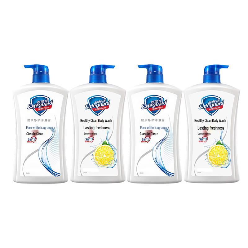 Safeguard Pure White & Lemon Scent Shower Gel Duo Pack