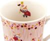 MOOMIN Little My Day 9x9cm Little Fair 2025 Perfect Yamaka Made In Japan Mug, 300ml, Approx. Diameter, My's Spring, Pink, Gift, MM9101-11, Shoten,