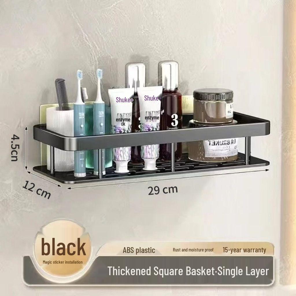 Stanzfreies wandmontiertes Badezimmer-Aufbewahrungsregal