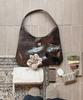 Phoenix Origin Large Wax Leather Shoulder Bag - Choco