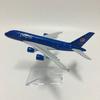 Jason Tutu 16cm Concorde Airplane Model Aircraft Diecast Model Metal 1:400 Airplane Air Bus A380 Toy Gift Collection