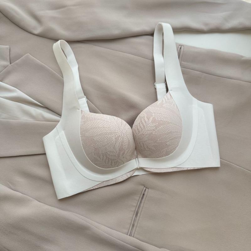 Ather dünne Cups, Schönheitssalon-BHs, sekundäre Frauenbrüste, Anti-Erschlaffungs-Verschluss vorne, schöner Rücken kann beliebig ausgeschnitten werden, Vollschalen-Komfort