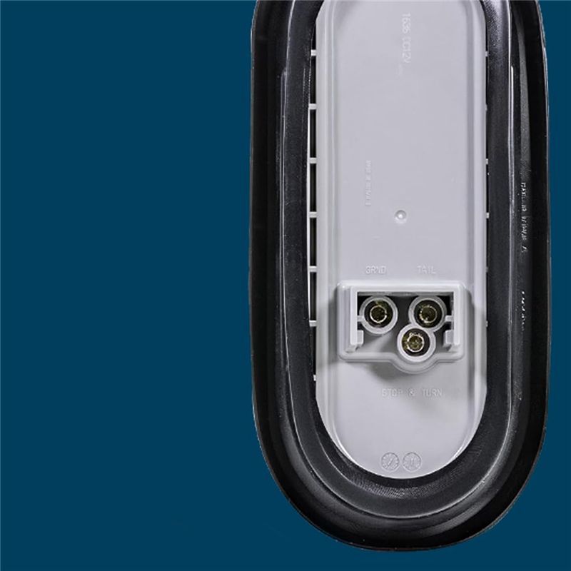 Car Oval 10LED Light Bulbs Brake Lights With Plug12v Turn Signal Lights Universal For Most Cars Trucks Trailer Red Parts