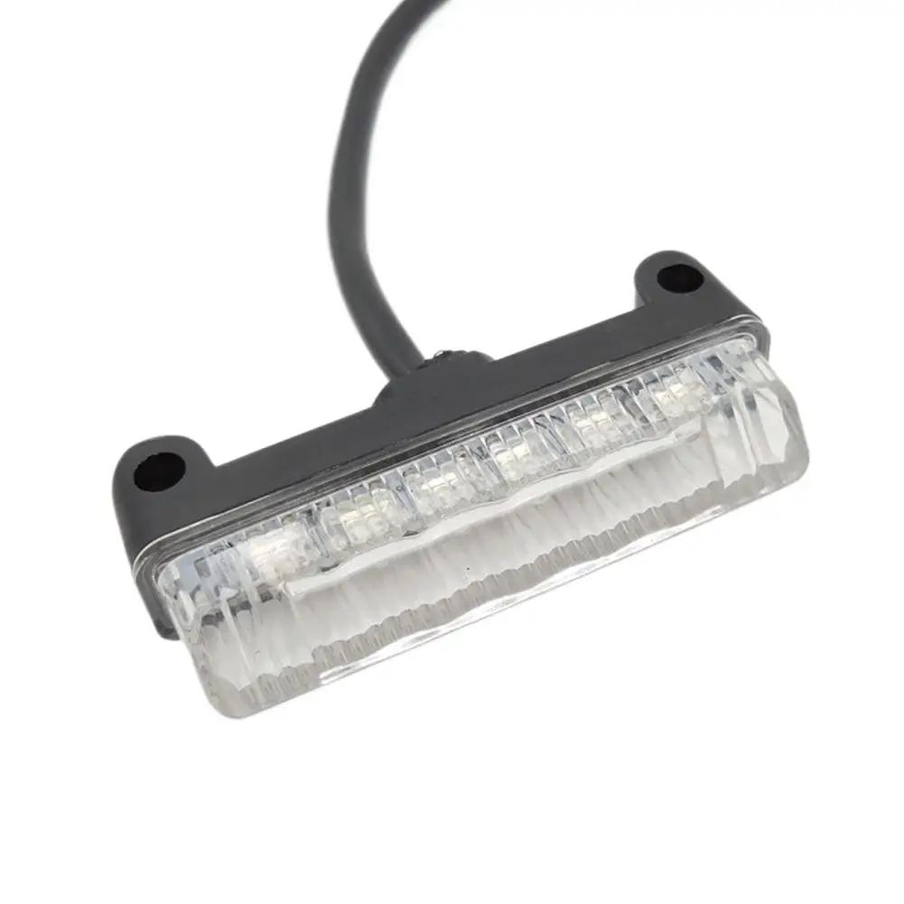 

Водонепроницаемый АБС-пластик Свет Универсальный Мотоциклетный Задний Тормозной Стоп-сигнал для Мотоцикла-внедорожника Мотоцикла Декоративная лампа для номерного знака D3M3