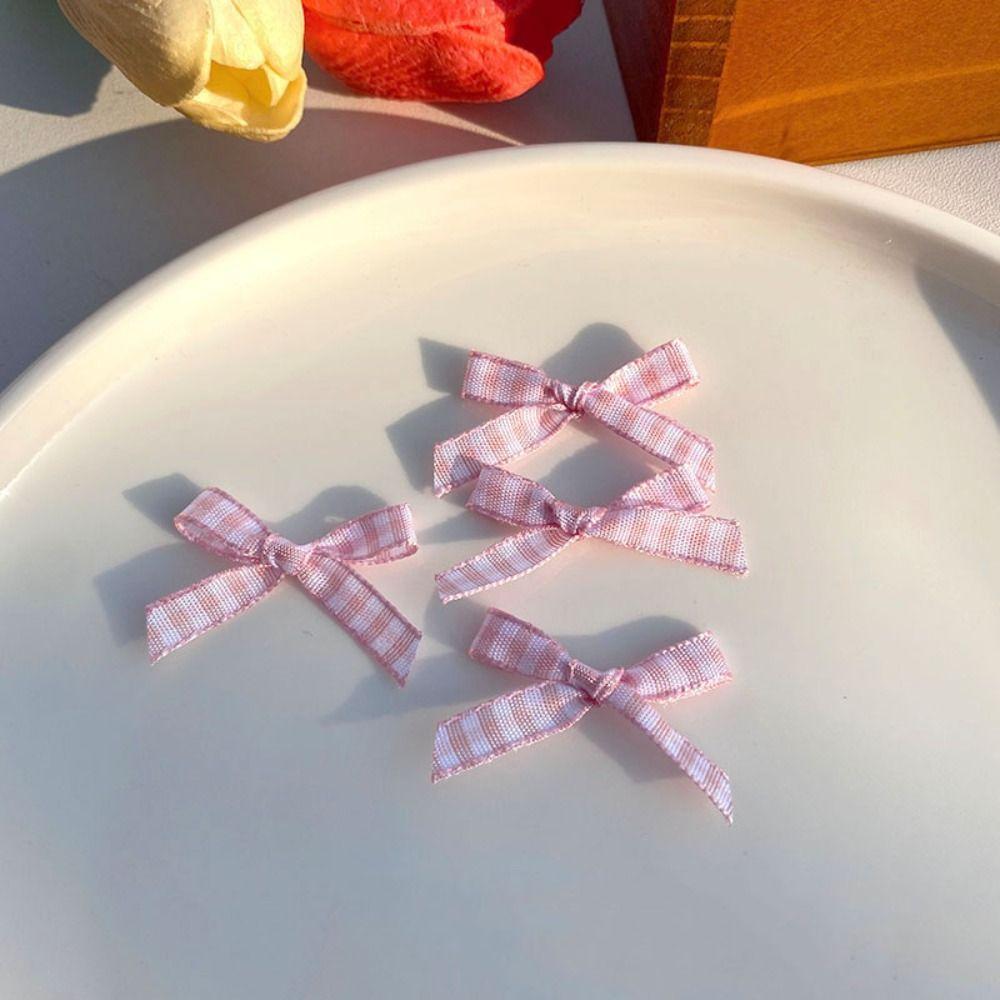 

10pcs Tiny Cotton Doll Hair Pins Decoration Mini Doll Hairpin Accessories Headwear розовый
