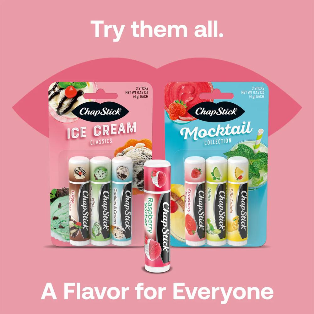 Nawilżający Balsam Do Ust Ice Cream Classics Chapstick 3-Pak